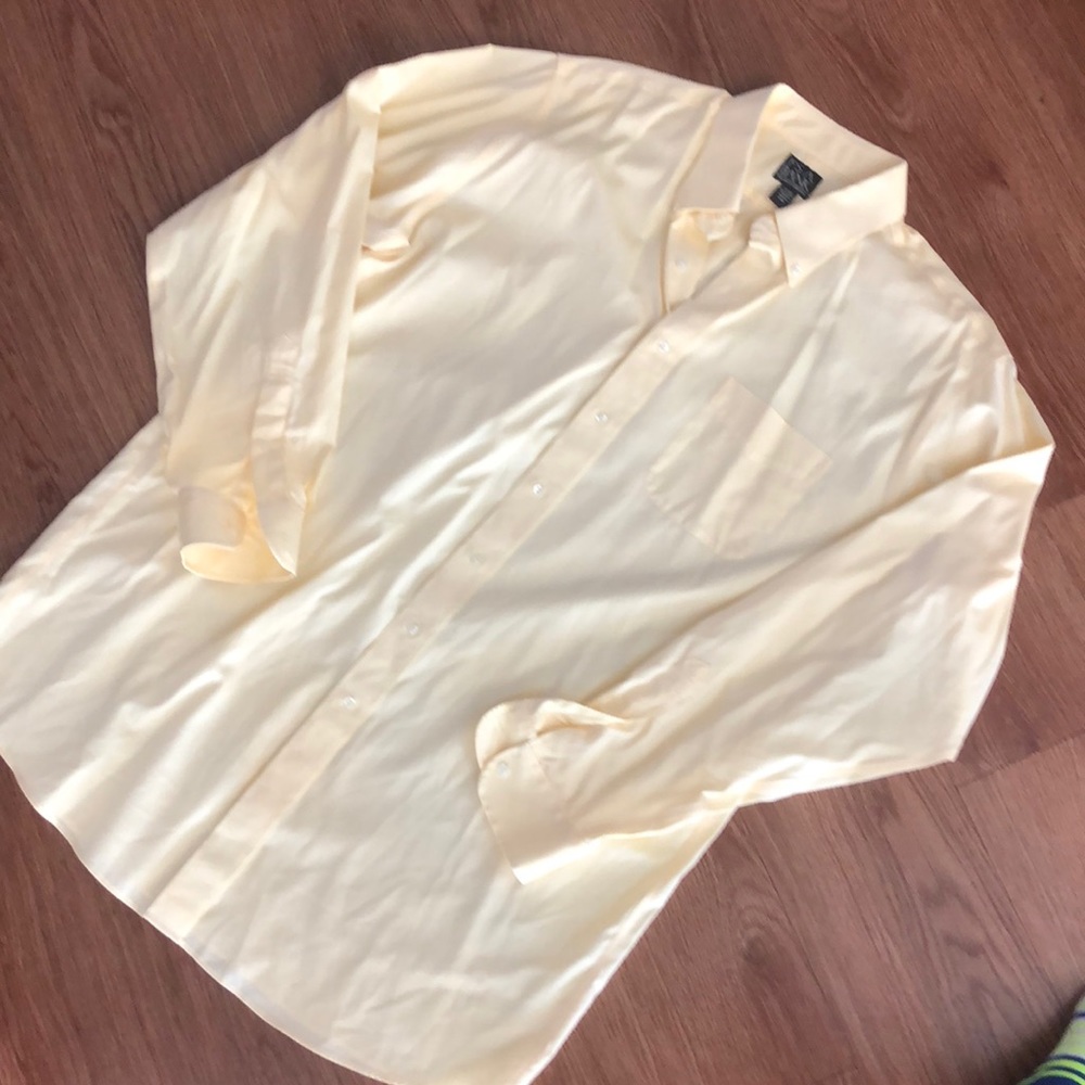 jos. a. bank | light yellow dress shirt